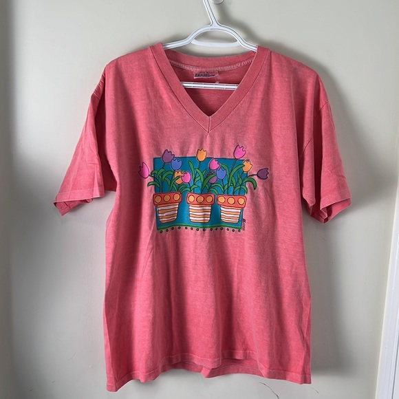Vintage Fresh Produce Graphic Tee Shirt Size Medium - Picture 3 of 9
